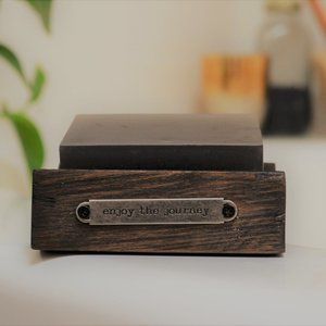 Juniper Manifestation Soap Dish- Enjoy the journey